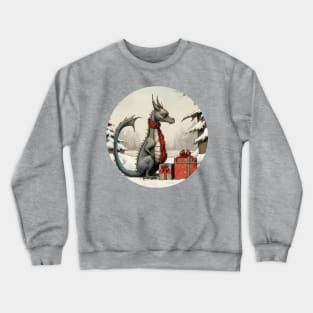 Gothic Yule Dragon Crewneck Sweatshirt
